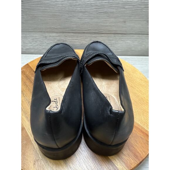 LifeStride London Black Penny Loafers Comfort Soft System Work Shoes Size 9W - Picture 4 of 7
